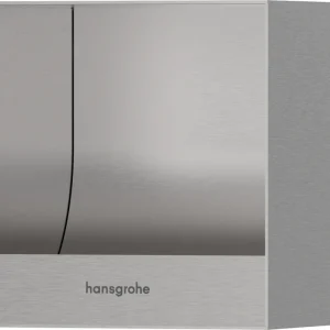 Niche murale porte-papier Hansgrohe XtraStoris Original Acier inoxydable brossé Vente Flash